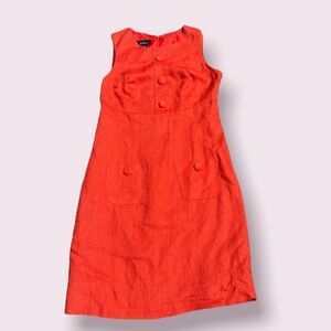 Agb Dress / linen/ vintage inspired